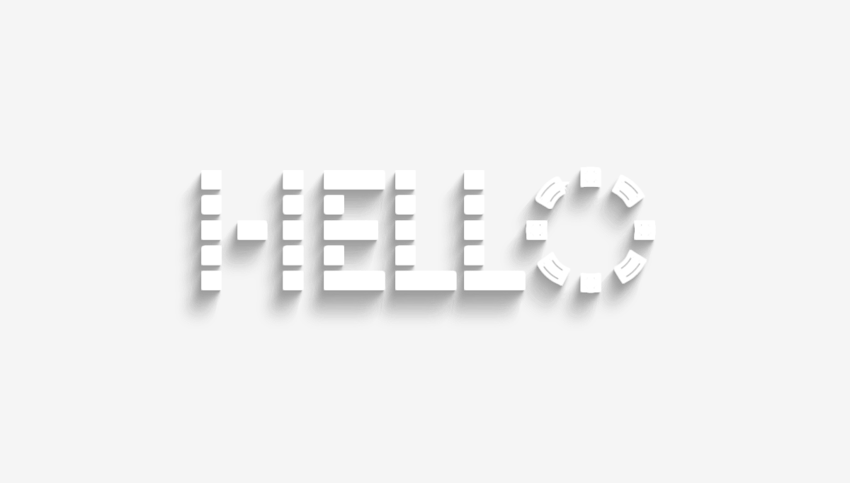 JavaScript Text Effects - CSS only Variable font demo using Decovar Regular
