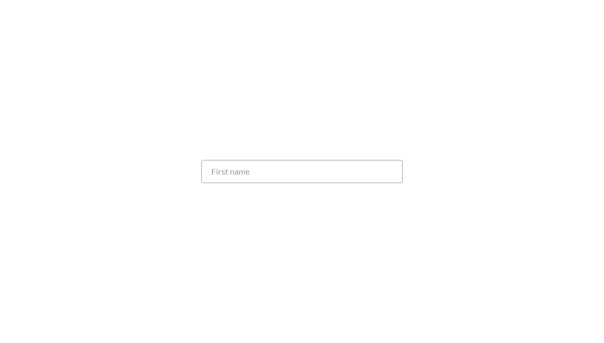 jQuery Input Text - Animated Input Placeholder