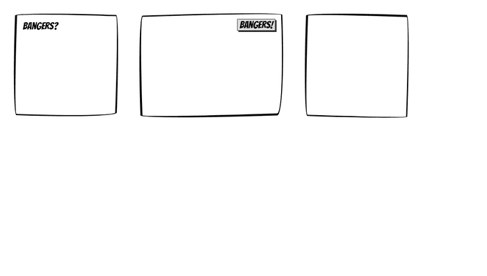 CSS Border Examples - CSS "Comic Style" Border