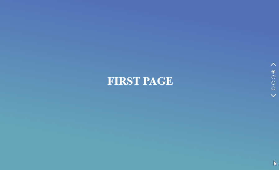 jQuery Scrolling Menus - One page scroll navigation with css transforms