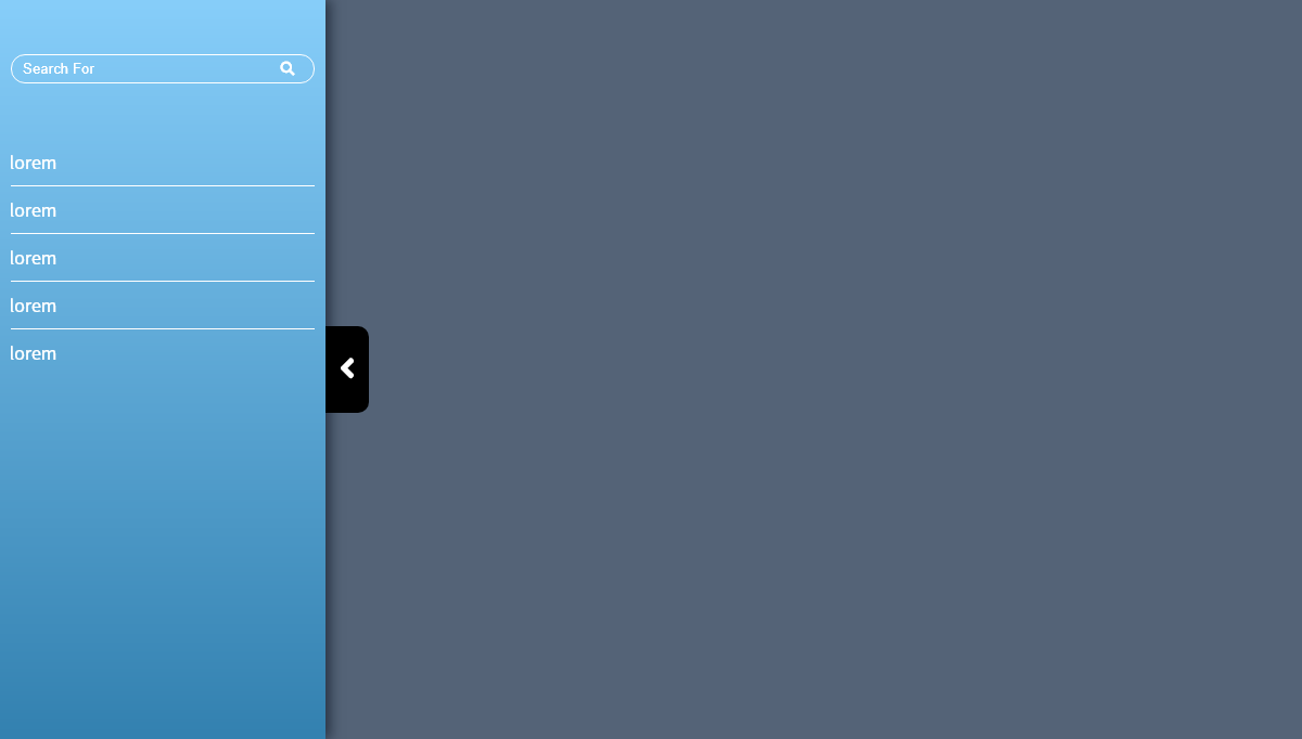 CSS Sidebar Menus - 金魚收合式側邊選單練習 