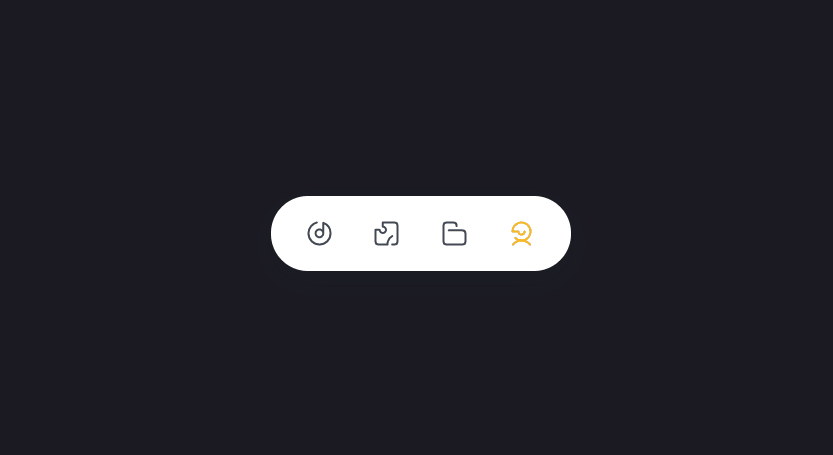 CSS Tab Bars - Tab Bar Animation
