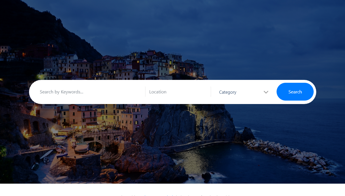 jQuery Search Boxes - Bootstrap 4 JQuery Search Box
