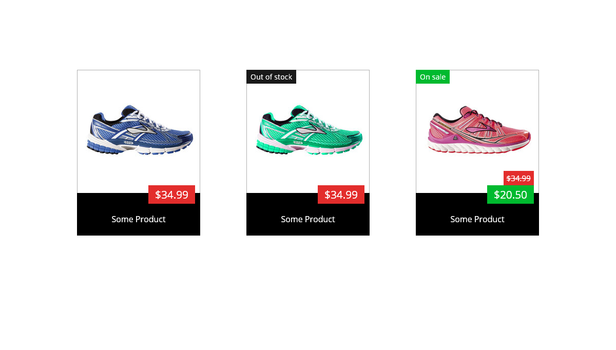 CSS Product Cards - Product card