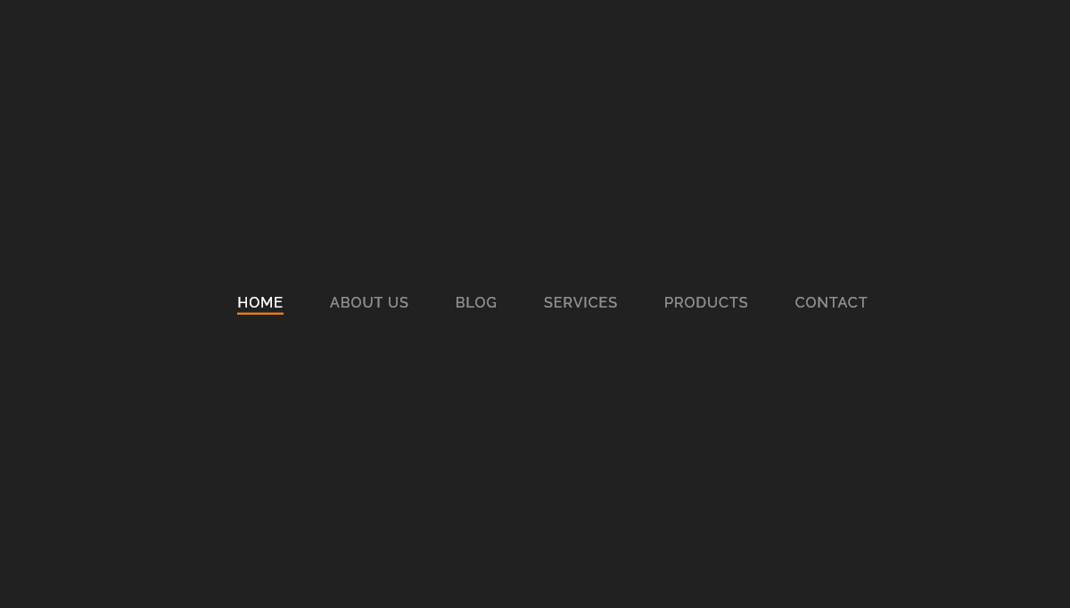 CSS Horizontal Menus - #1226 - Horizontal menu with slide down on hover
