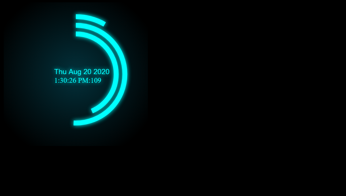 CSS Clocks - Canvas Clock
