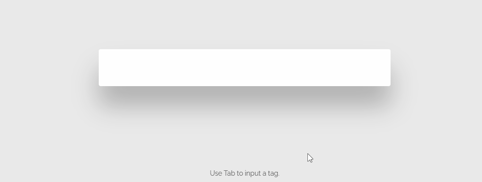 jQuery Input Text - Tags