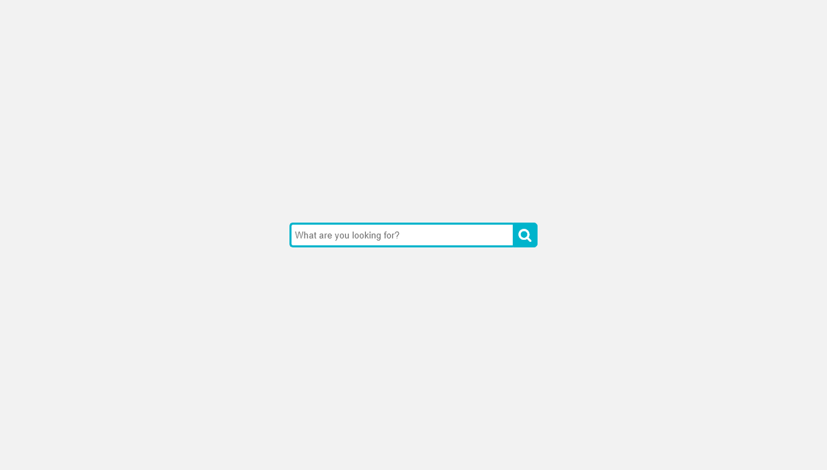 CSS Search Boxes - Simple Search Bar