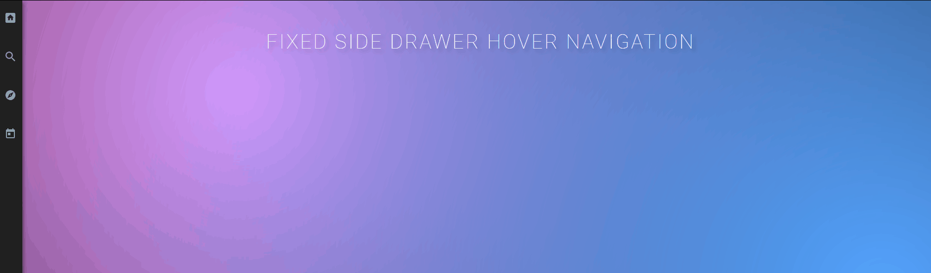 CSS Sidebar Menus - Fixed Hover Navigation