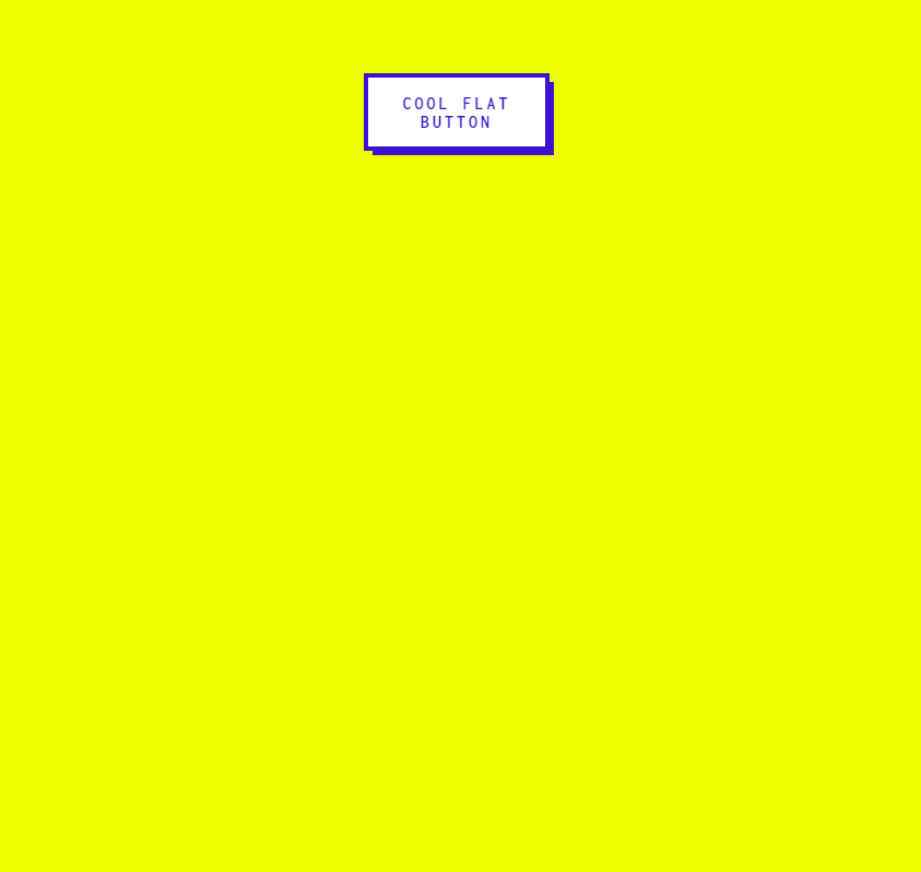 CSS Flat Buttons - Animated Flat Design Button