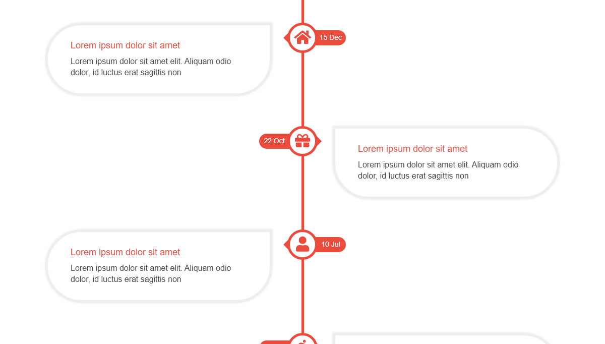 CSS Timelines - CSS3 Vertical Timeline