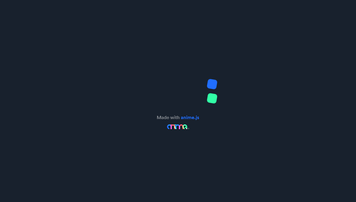 Anime JS Examples - Basic animation - anime.js