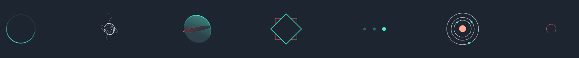 CSS Spinners - Css Spinner Animations