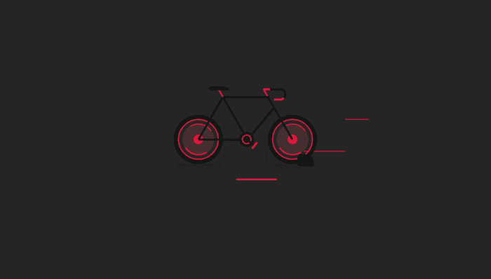 CSS Illustrations - CSS Illustration - Bicycle