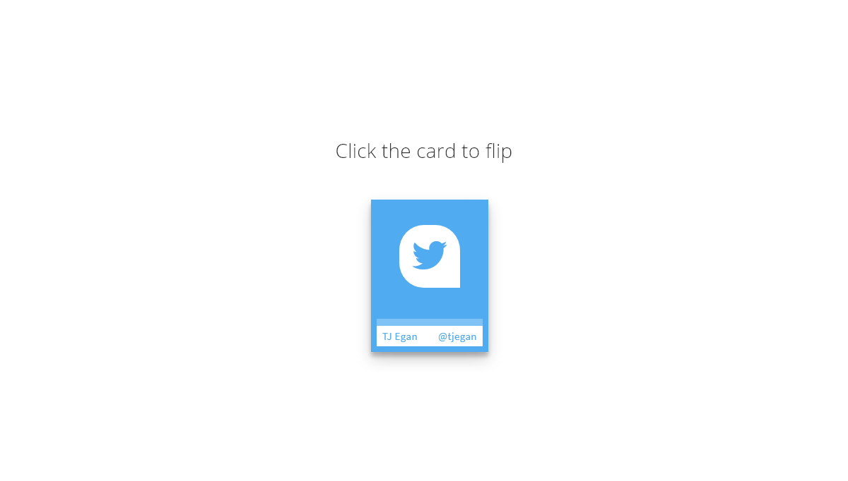 CSS Flip Cards - Card Flip CSS Animation
