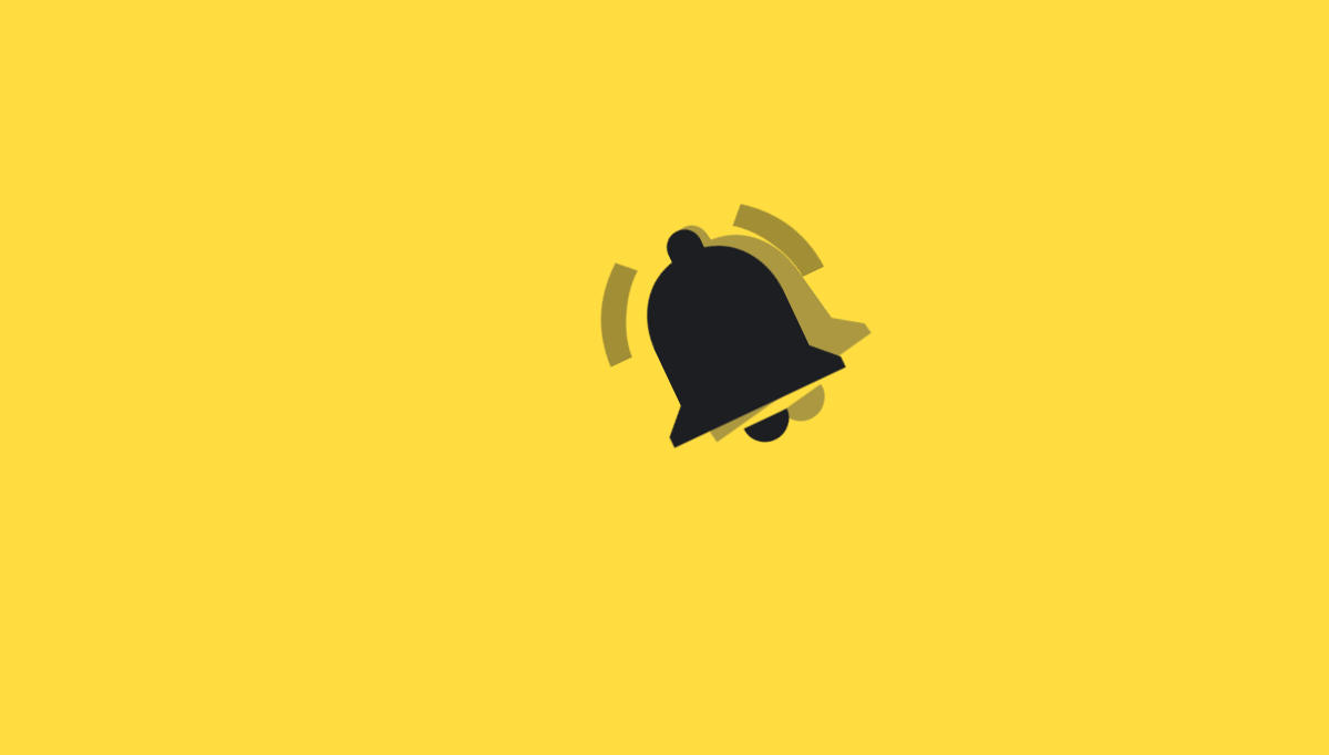 CSS Notifications - Notification Bell Icon Layered Shake Animation Effect