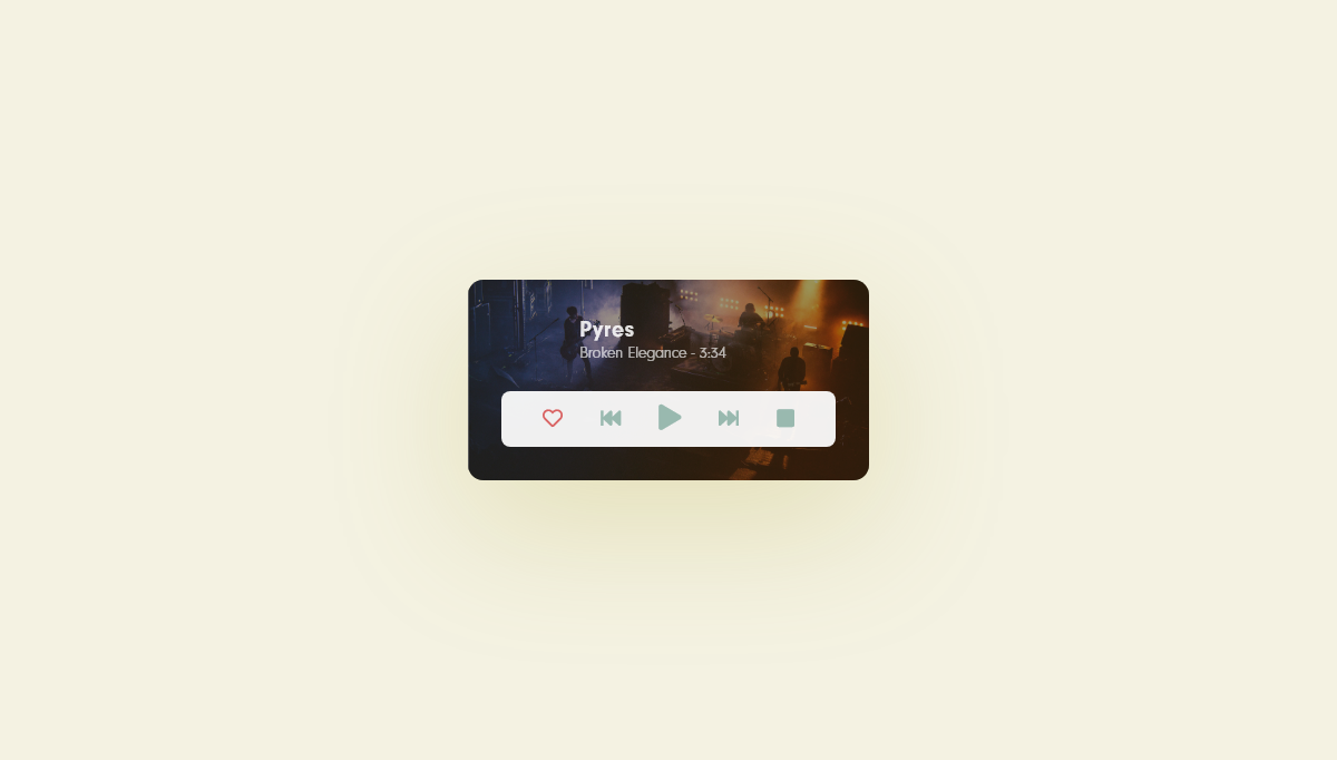 JavaScript Music Players - Music Player