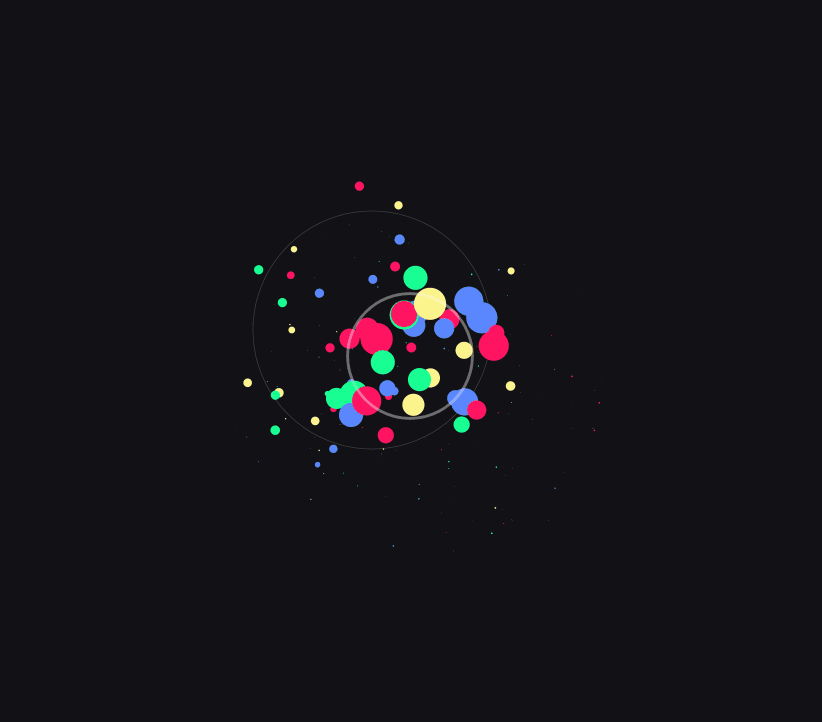 Anime JS Examples - Anime.js Fireworks canvas demo