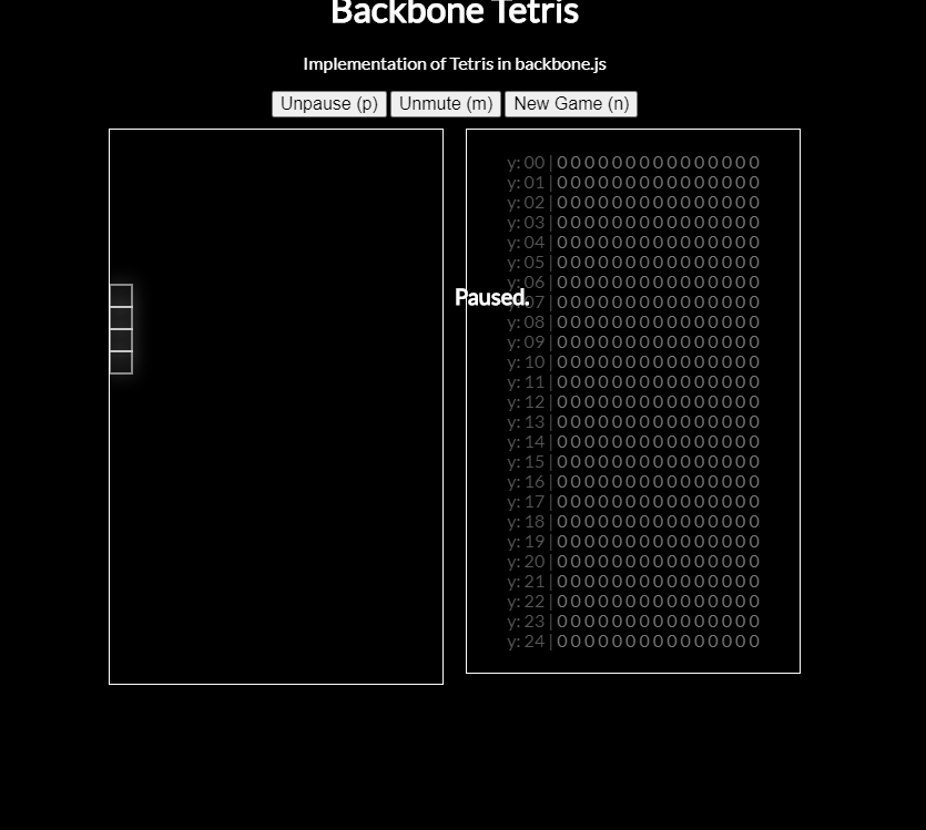 JavaScript Tetris Games - jsfxr