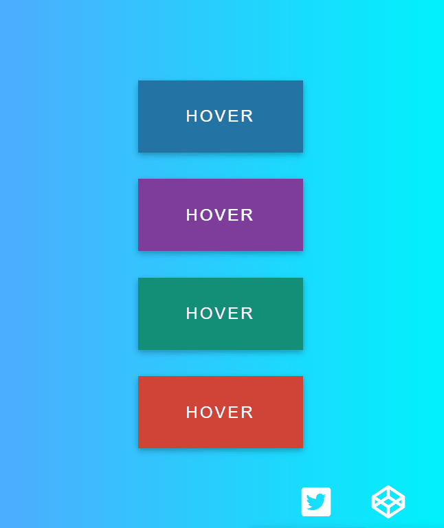CSS Buttons - Amazing Button Hover [Responsive]