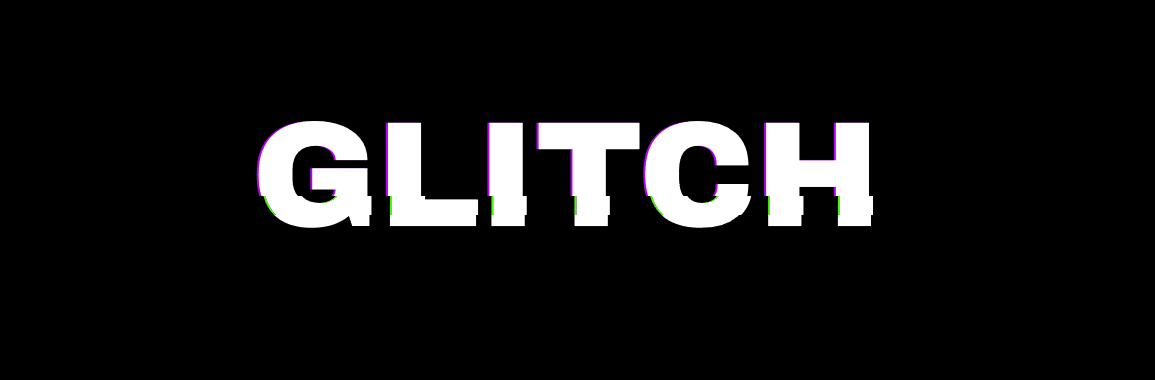 CSS Text Glitch Effects - Glitch effect in LESS