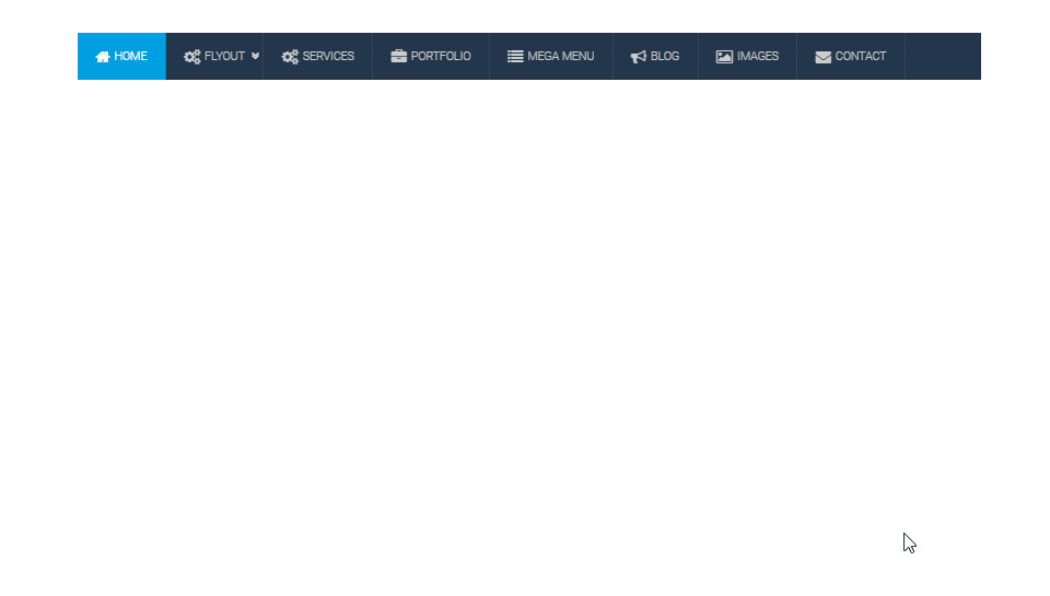jQuery Mega Menus - HTML Responsive Mega Menu