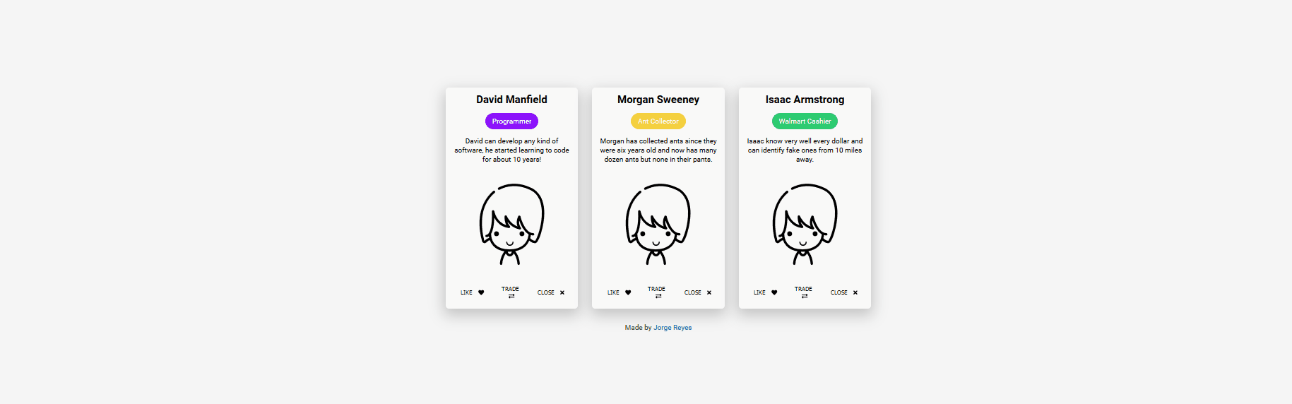 CSS Cards - Game Based Cards