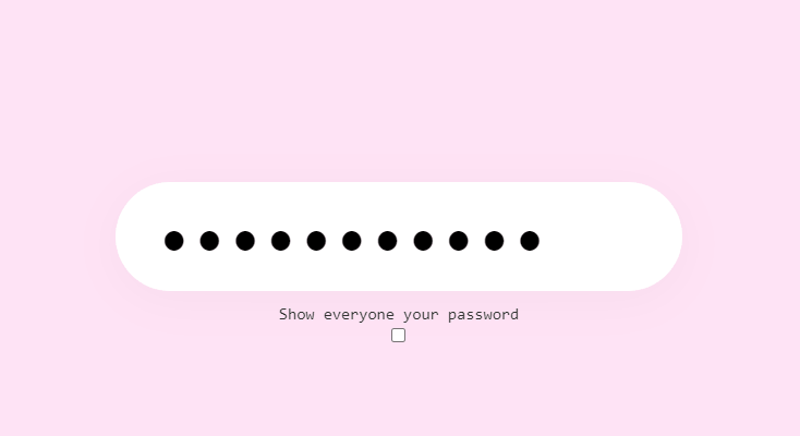 JavaScript Input Text - Show-Hide Password