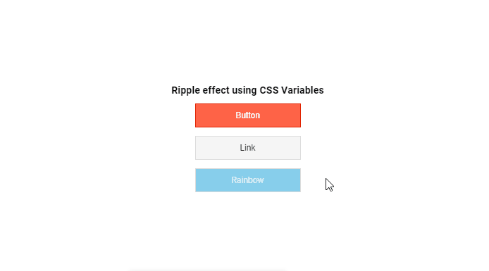 CSS Ripple Effects - CSS-only ripple toggle with dynamic text colour