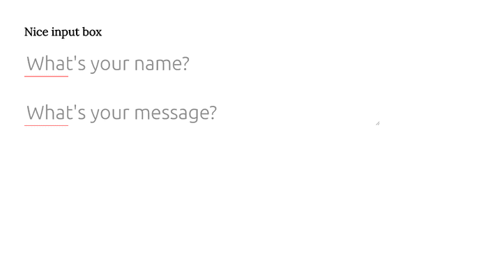 CSS Input Text - Nice, compliant input boxes