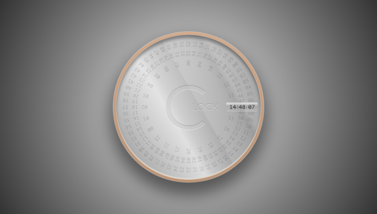 CSS Clocks - Rotating Clock