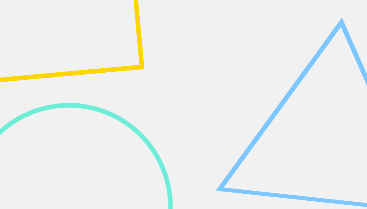 CSS Triangle Backgrounds - Triangle Circle Square Animated Hero Background