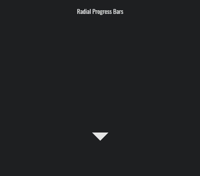 jQuery Progress Bars - Radial Progress Bars