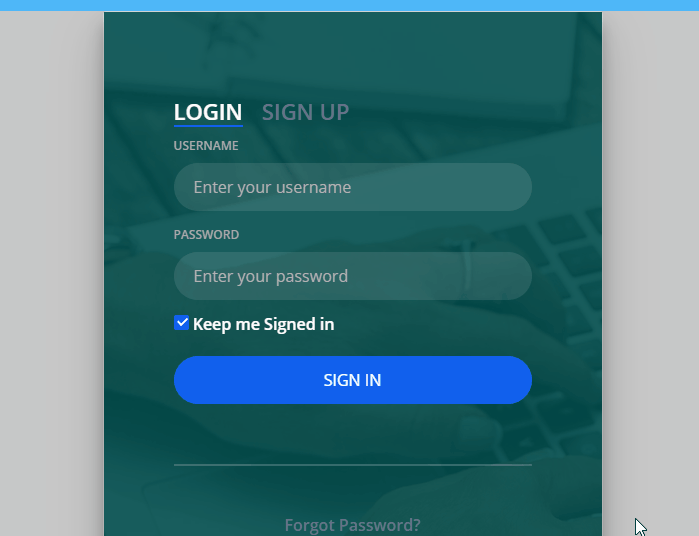 Bootstrap Login Forms - Bootstrap 4 Animated Login And Sign Up Form