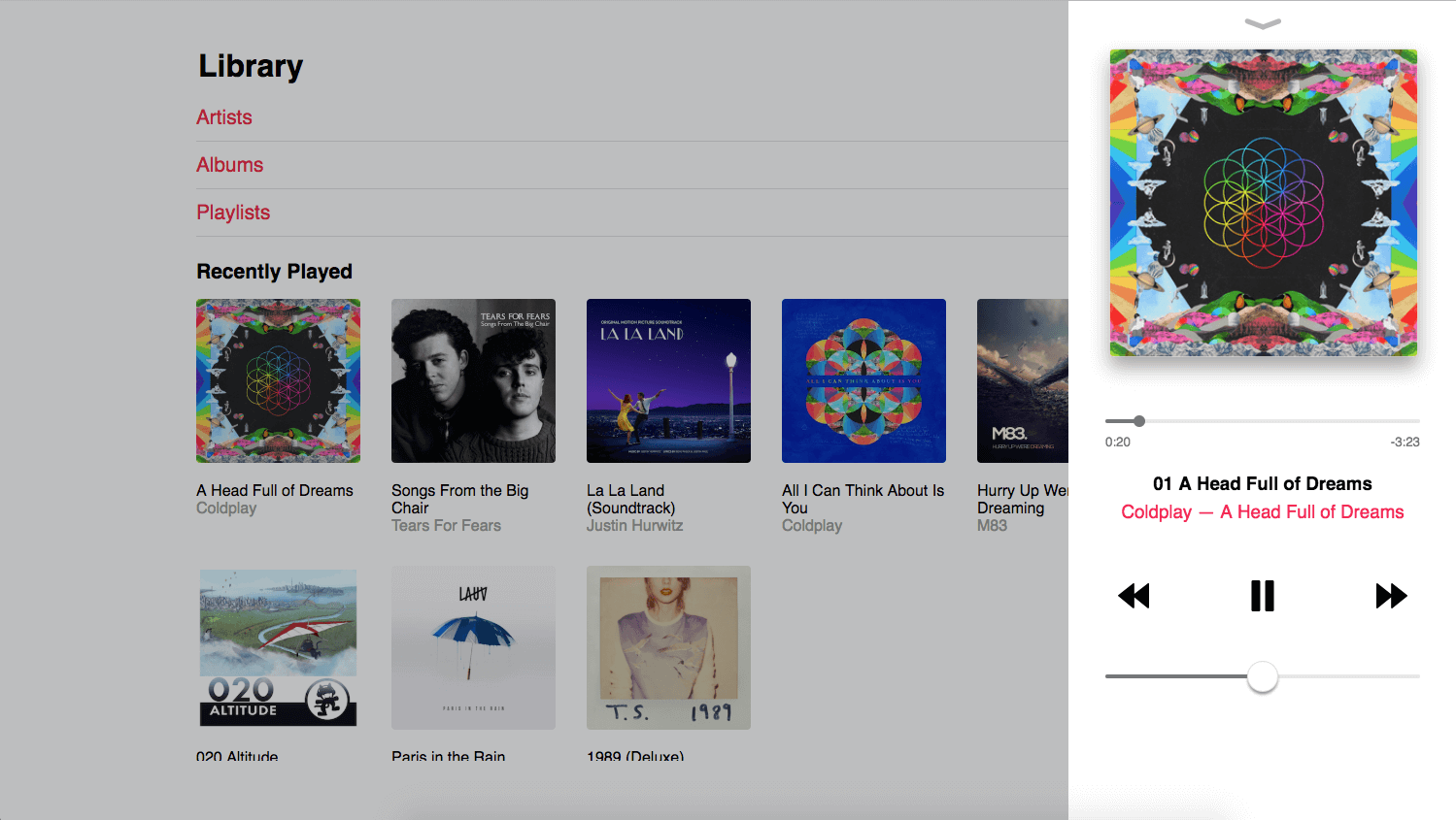 React Music Players - Apple Music in Javascript