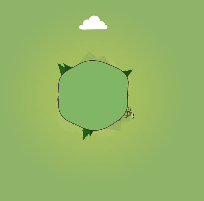 Anime JS Examples - Bike to School
