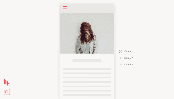 CSS Mobile Menus - Pure CSS mobile nav animation