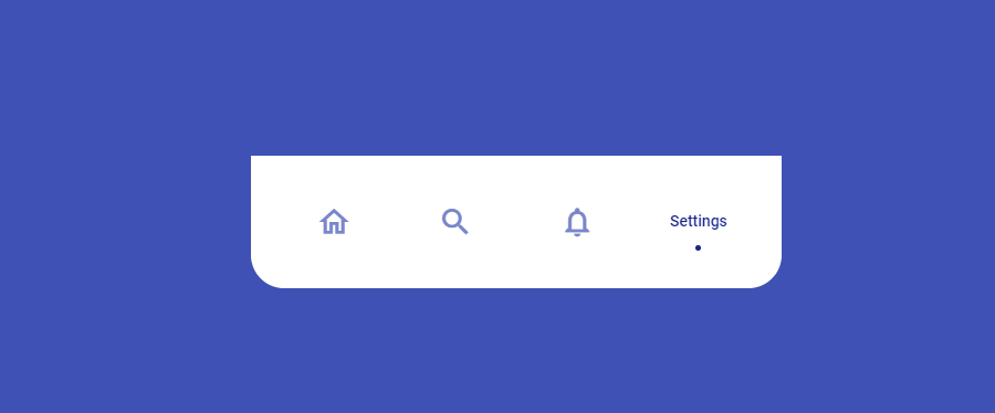 JavaScript Tab Bars - Tab Bar Animation