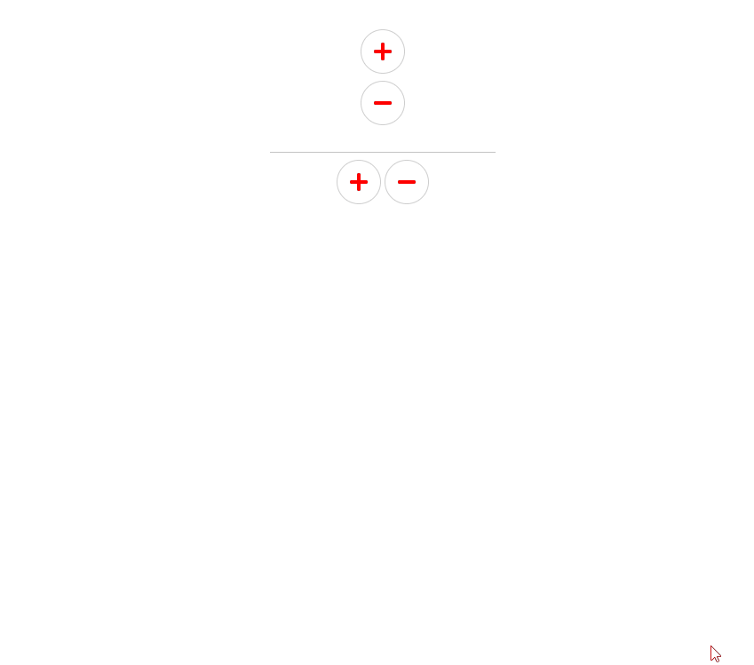 CSS Buttons - Animated Add Remove HTML Buttons