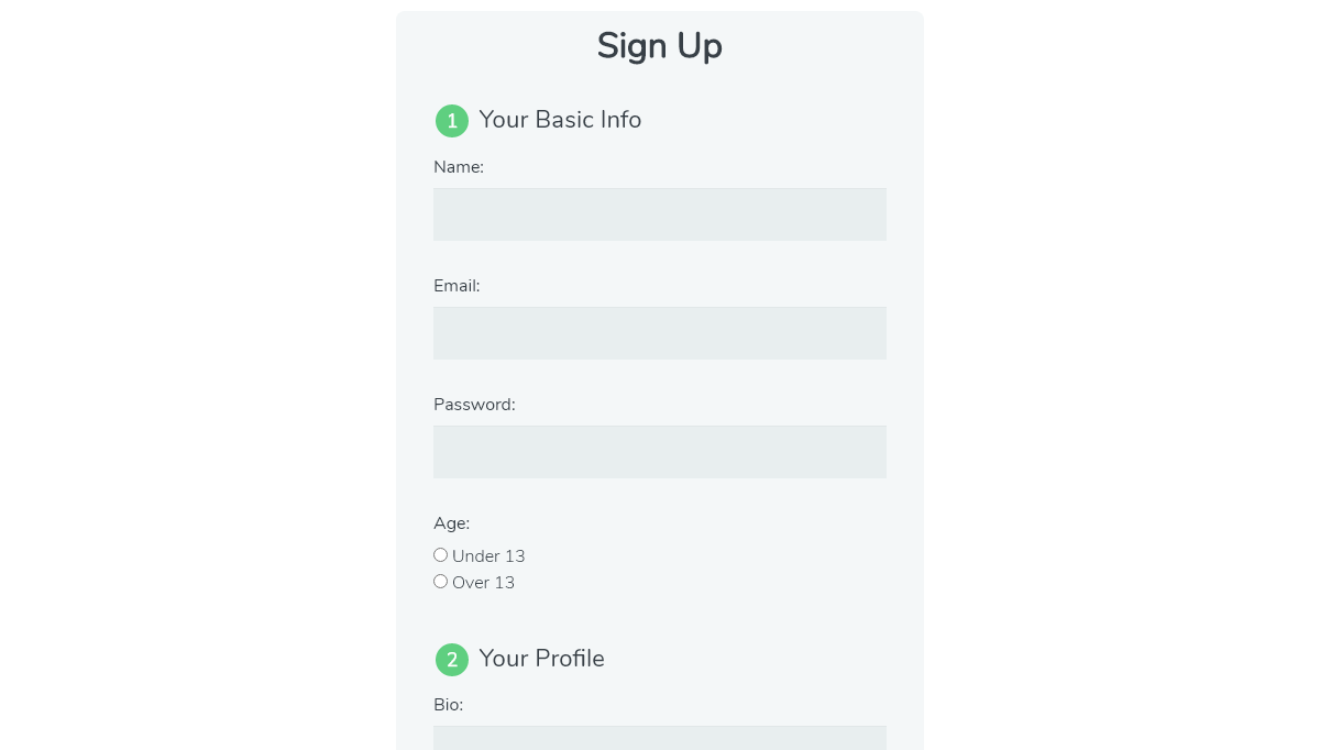 CSS Forms - html forms