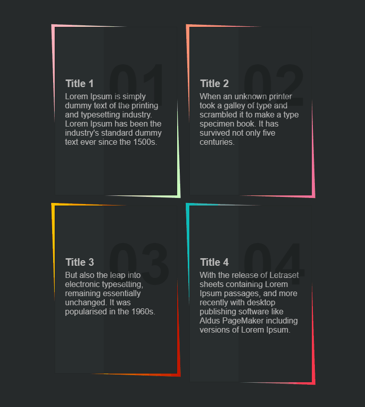 CSS Lists - Transfrom Skew Property and nice List styles