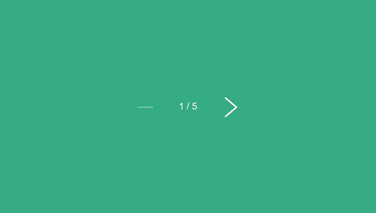 CSS Pagination - Flexing pagination arrows