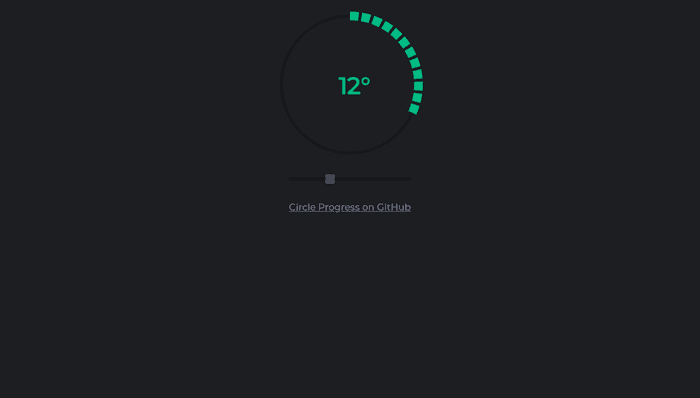 JavaScript Progress Bars - Circle progress