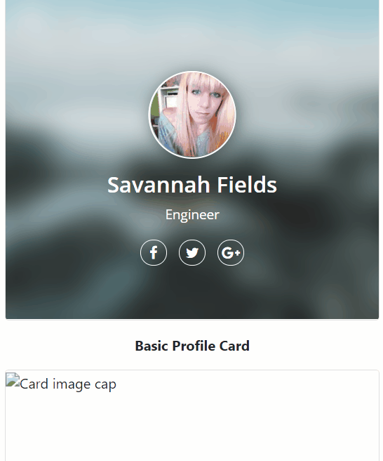 Bootstrap Cards - Bootstrap Cards