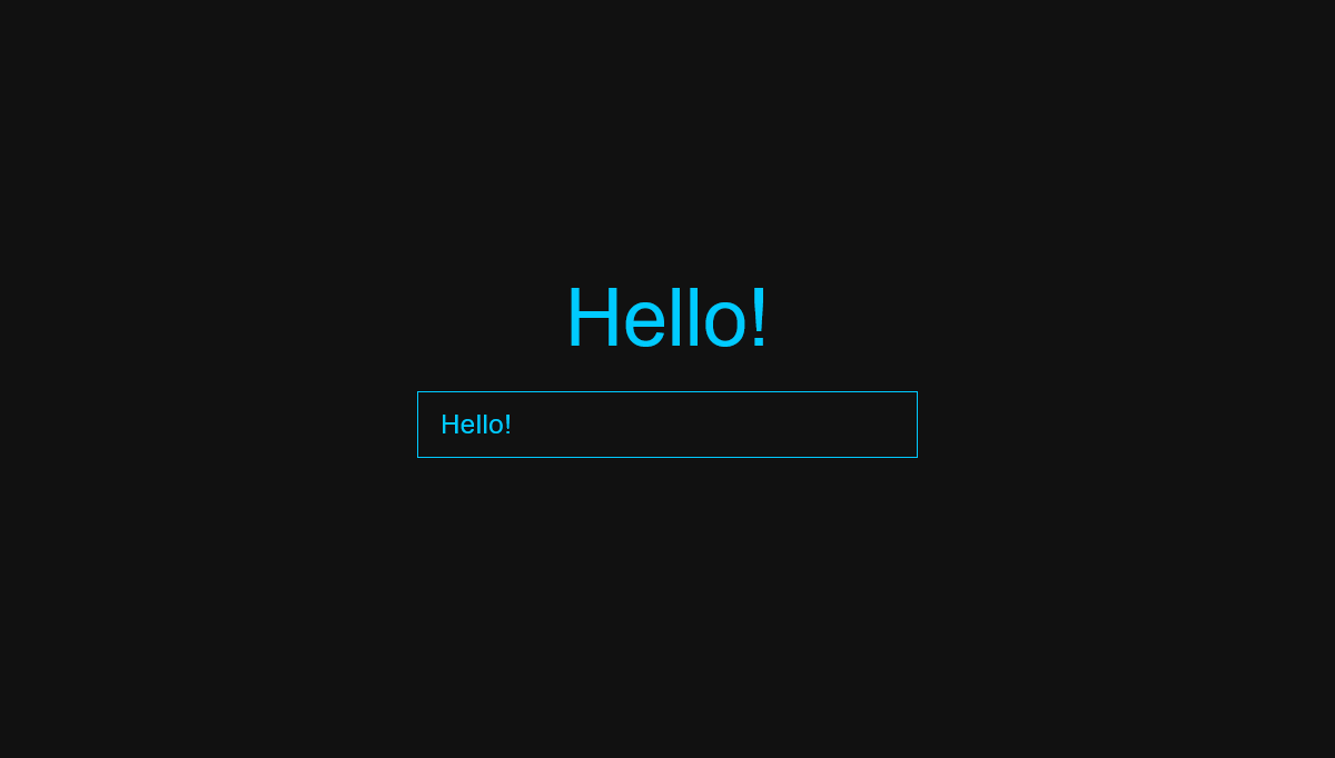 JavaScript Input Text - Text Input