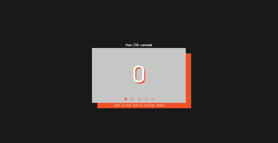 CSS Sliders - Pure CSS Carousel
