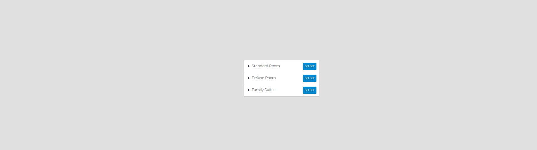 HTML <details> & <summary> with CSS - <details> & <summary>: Hotel Room Selection