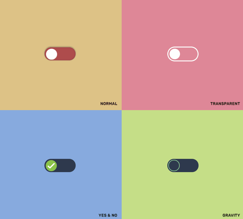 Checkboxes CSS - Dumb Toggles