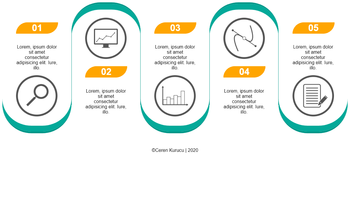 CSS Infographics - İnfographic  HTML-CSS