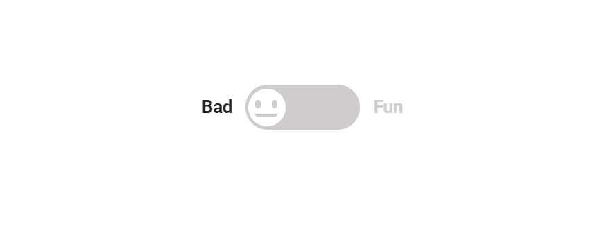 Radio Buttons CSS - Smile Toggle | HTML + CSS